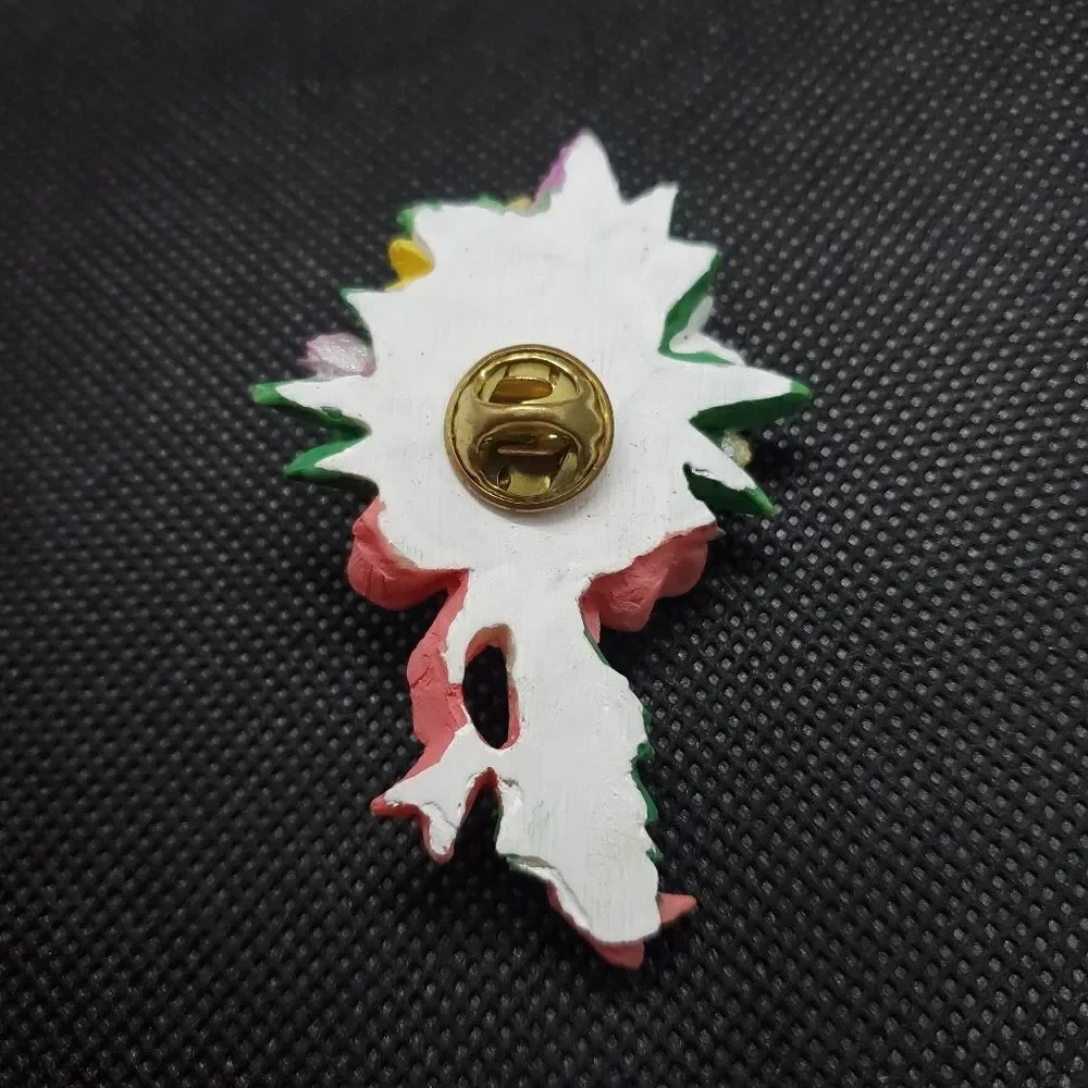 None bouquet pin